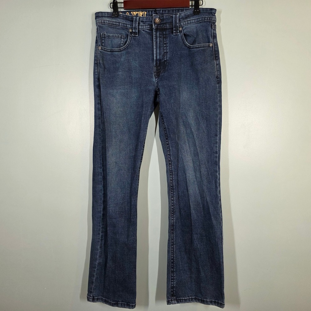TK Axel Mens‎ Obscure Wash Jeans 32x32 AXMB0075 Dark Indigo Stretch Denim